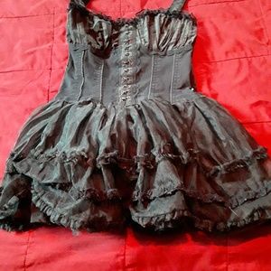 Royal Bones Tutu Corset Dress